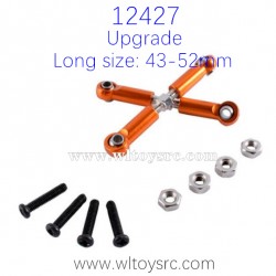WLTOYS 12427 1/10 Upgrade Parts Upper Arm Connect Rod Orange
