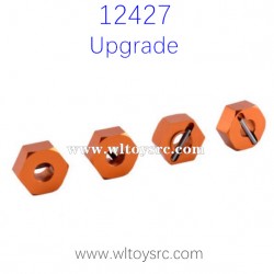 WLTOYS 12427 Upgrade Parts Hex Nut Orange