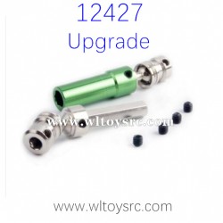 WLTOYS 12427 1/12 RC Car Upgrade Parts Rear Central Transmisstion Shaft Silver