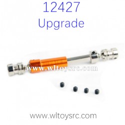 WLTOYS 12427 1/12 RC Car Upgrade Parts Rear Central Transmisstion Shaft Gold