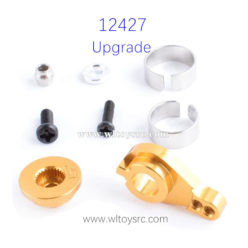 WLTOYS 12427 Upgrade Parts Buffer Arm 25T Gold