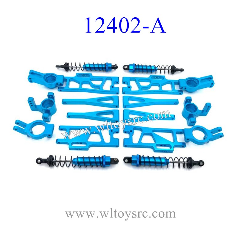 WLTOYS 12402-A D7 Upgrade Shock and Metal Parts set