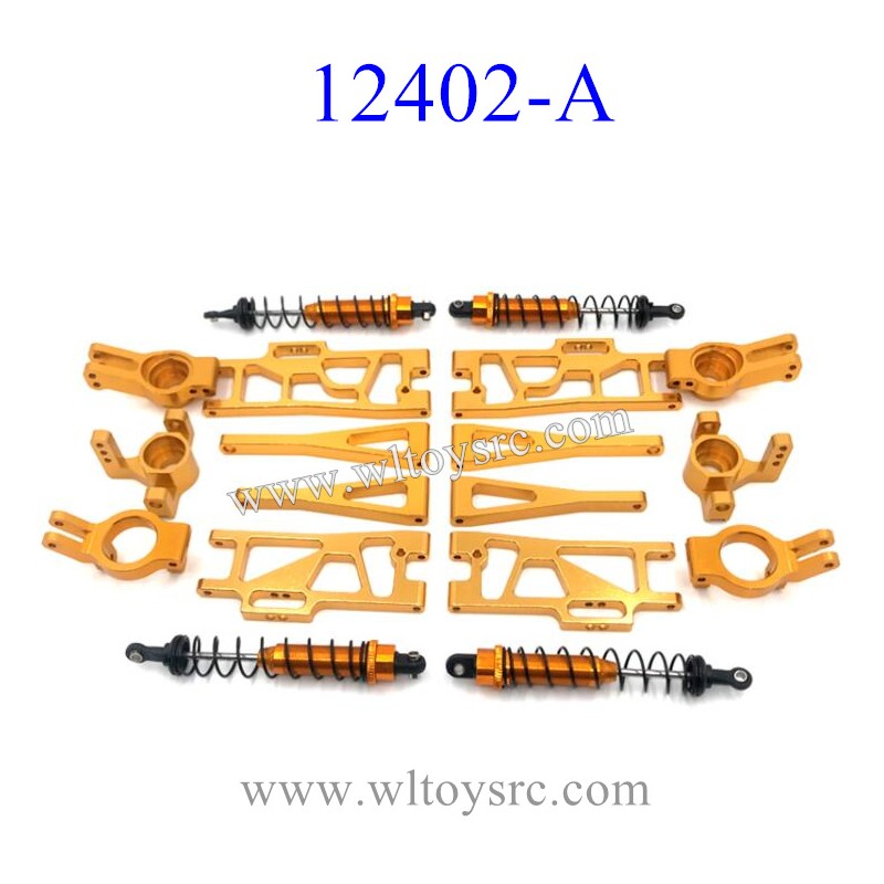 WLTOYS 12402-A Upgrade Shock and Metal Parts