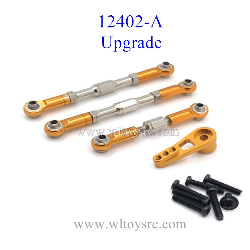 WLTOYS 12402-A RC Car Upgrade Parts Metal Connect Rods