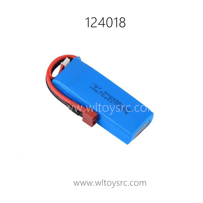 WLTOYS 124018 Battery 7.4V 2200mAh