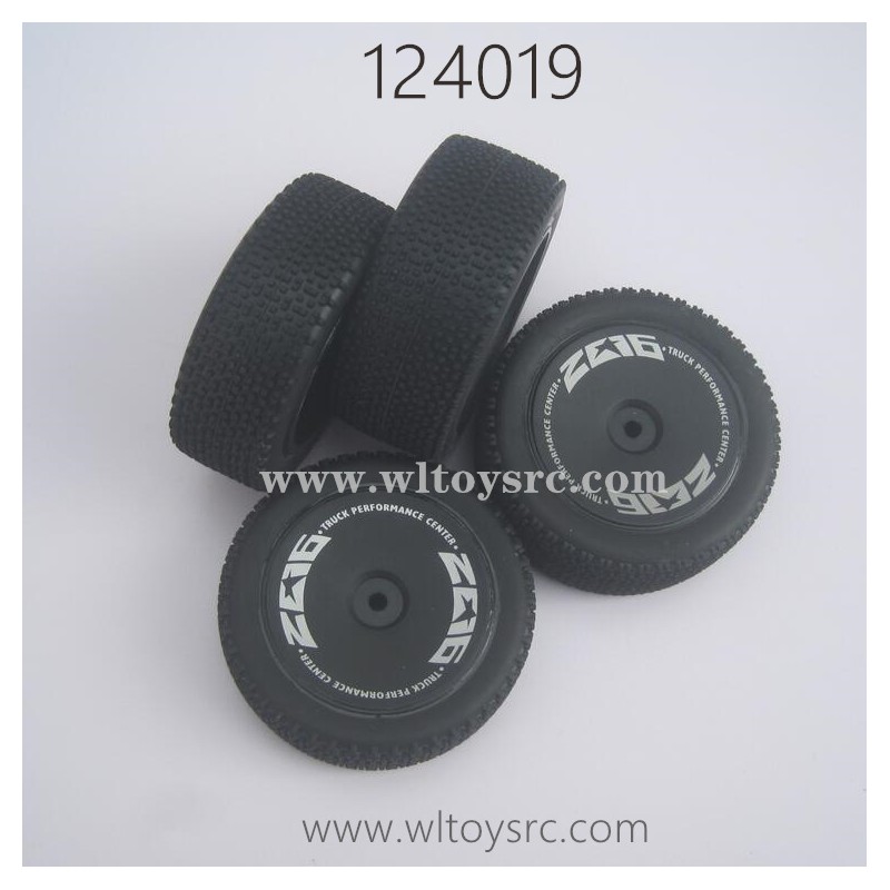 WLTOYS 124019 1/12 RC Buggy Parts Tire and Wheel