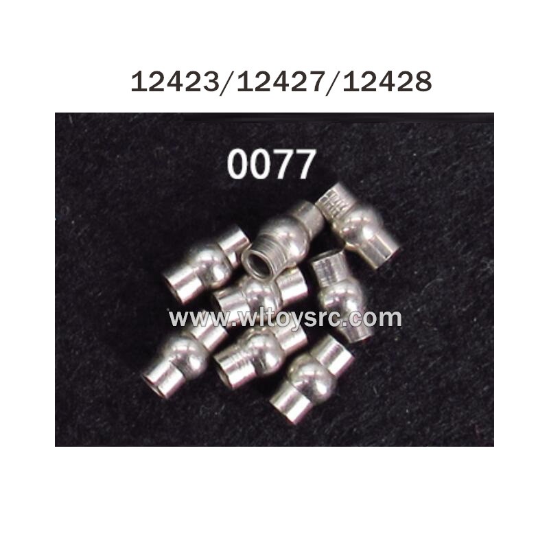 WLTOYS 12423 12427 12428 1/12 RC Car Parts 0077 Ball A