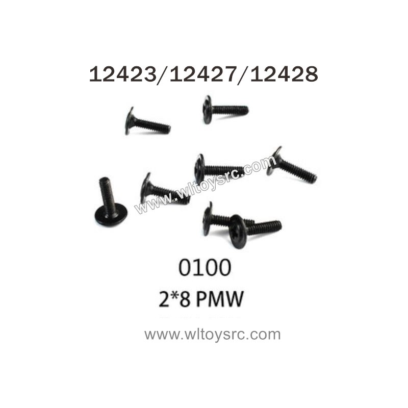 WLTOYS 12423 12427 12428 Parts 0100 Screws