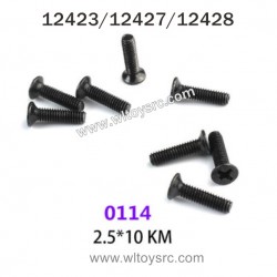 WLTOYS 12423 12427 12428 Parts 0114 2.5X10 KM Screws