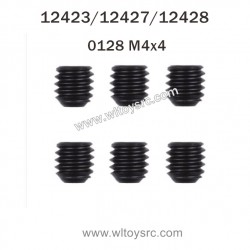 WLTOYS 12423 12427 12428 Parts 0128 M4x4 Machine screw