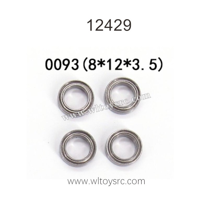 WLTOYS 12429 1/12 RC Car Parts, Bearing 0093