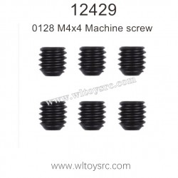 WLTOYS 12429 RC Car Parts, M4x4 Machine screw
