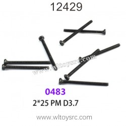 WLTOYS 12429 Parts, 2X25 PM Screws 0484