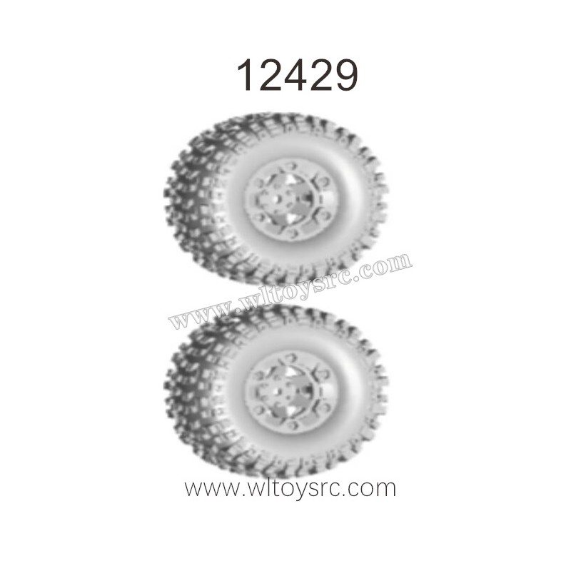WLTOYS 12429 RC Car Parts, Wheels Assembly 1368