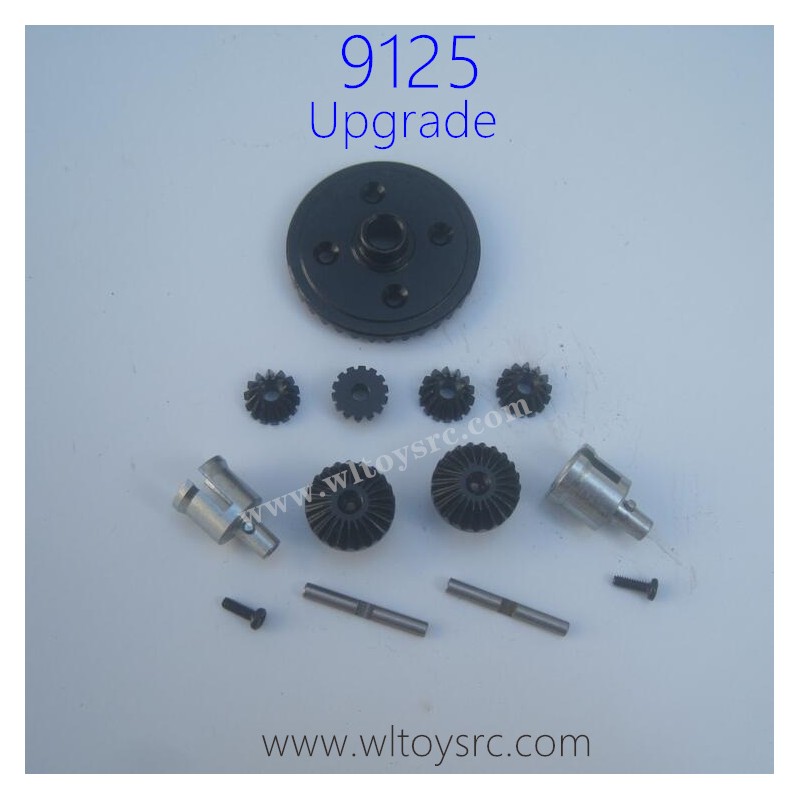 XINLEHONG 9125 Differential Gear set, Upgrade Metal Parts