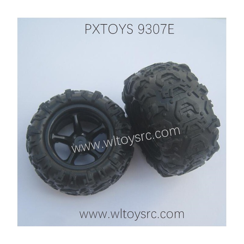 PXTOYS 9307E Parts, Tire with Wheel PX9300-21