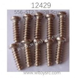 WLTOYS 12429 Parts, 556 ST2.3x8PB Screws