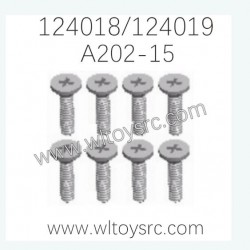 WLTOYS 124018 124019 Parts A202-15 Cross flat head screw