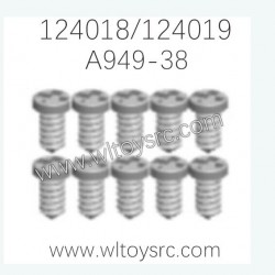 WLTOYS 124018 124019 Parts A949-38 Round head tapping screw