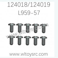WLTOYS 124018 124019 Parts L959-57 Round head tapping screw