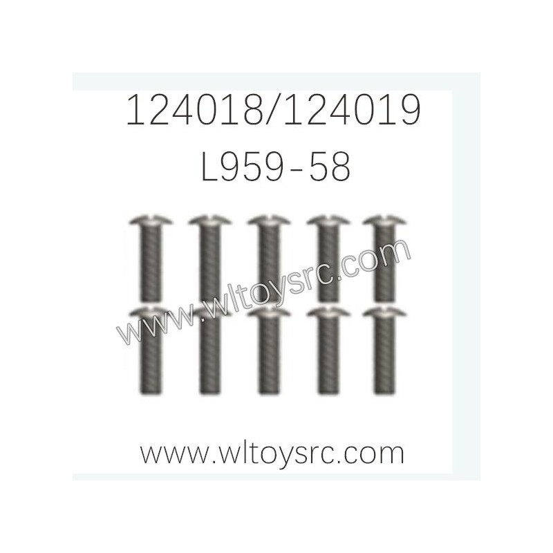 WLTOYS 124018 124019 Parts L959-58 screw