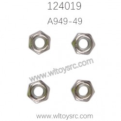 WLTOYS 124019 Parts A949-49 M3 Nuts