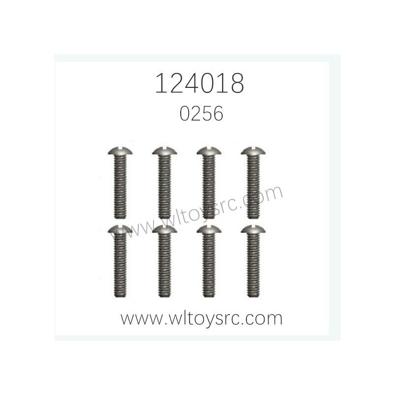 WLTOYS 124018 Parts 0256 Screw 3X12PM