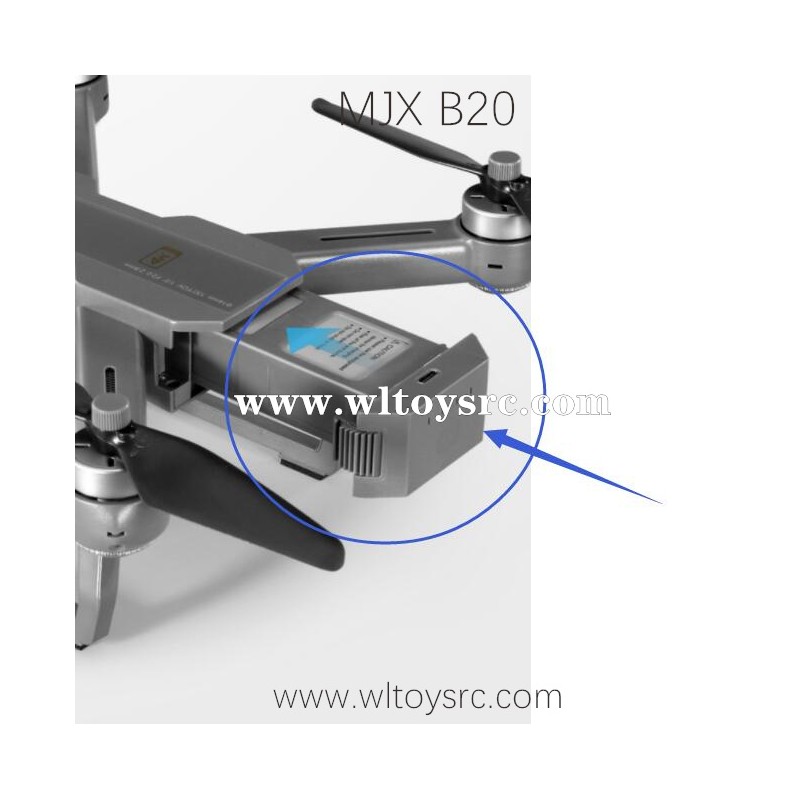 MJX BUGS B20 EIS Battery 7.6V 3400mAh