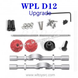 WPL D12 1/10 RC Truck Upgrades Parts, Rear Axle Shell