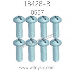 WLTOYS 18428-B Parts, 0557 ST2.3X8PB Lower half screw