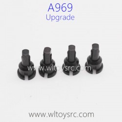 WLTOYS A969 Upgrade Parts, Differential Cups black