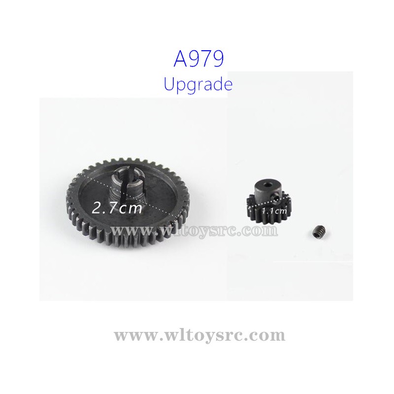 WLTOYS A979 Upgrade Parts, Main Gear and Motor Gear