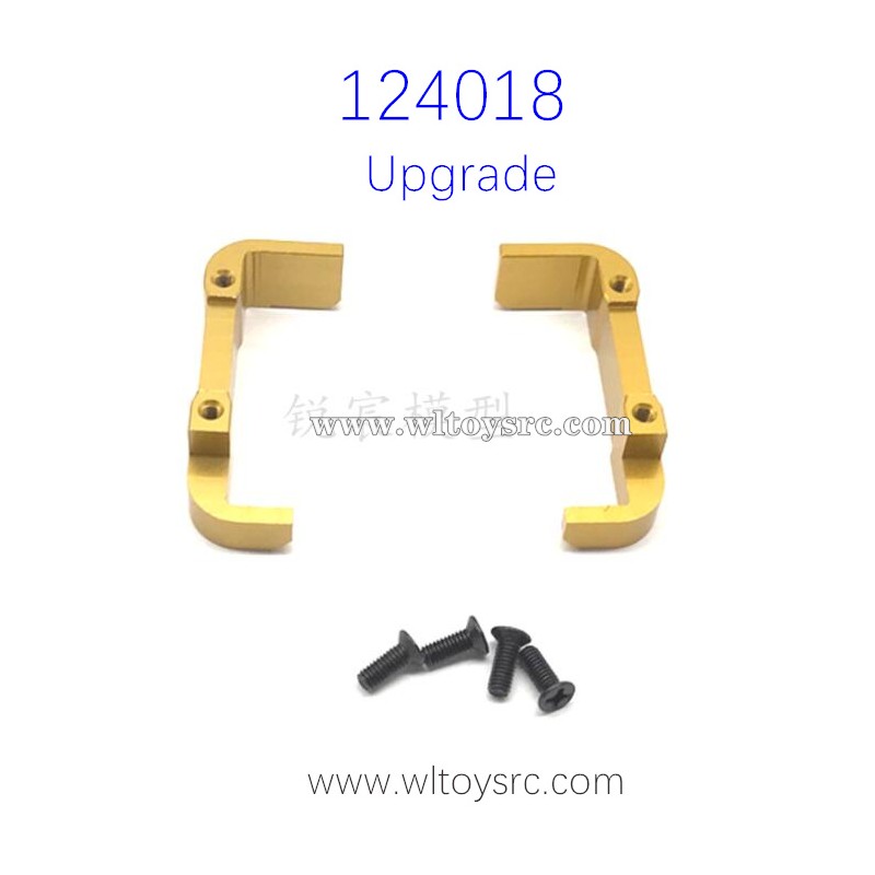 WLTOYS 124018 Upgrade parts Battery fixing kit Golden