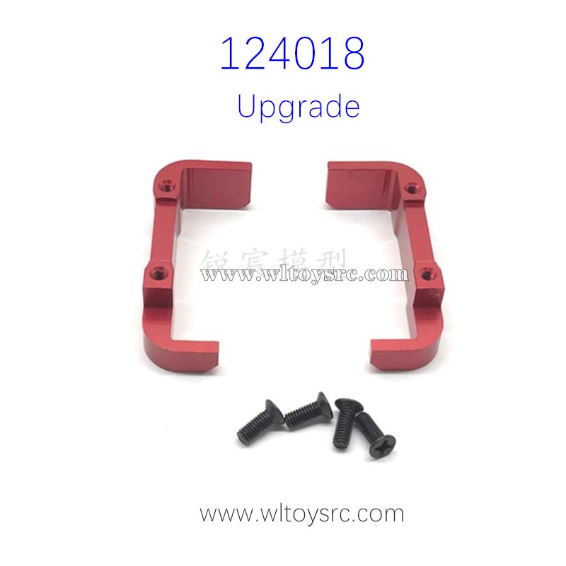 WLTOYS 124018 Upgrade parts Battery fixing kit Red