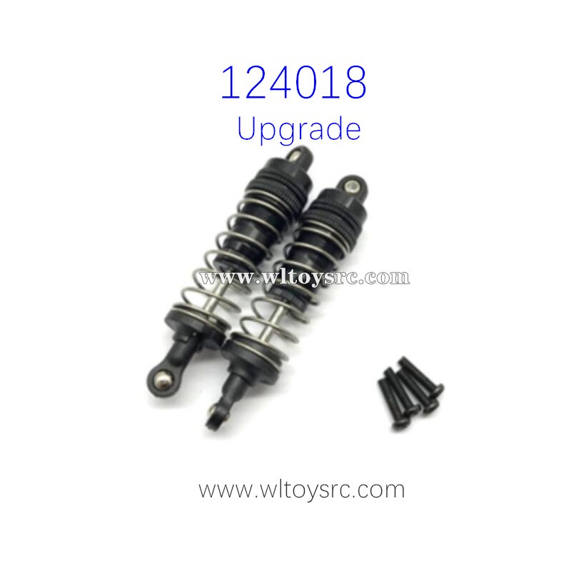 WLTOYS 124018 Upgrade parts Shock Absorbers Black