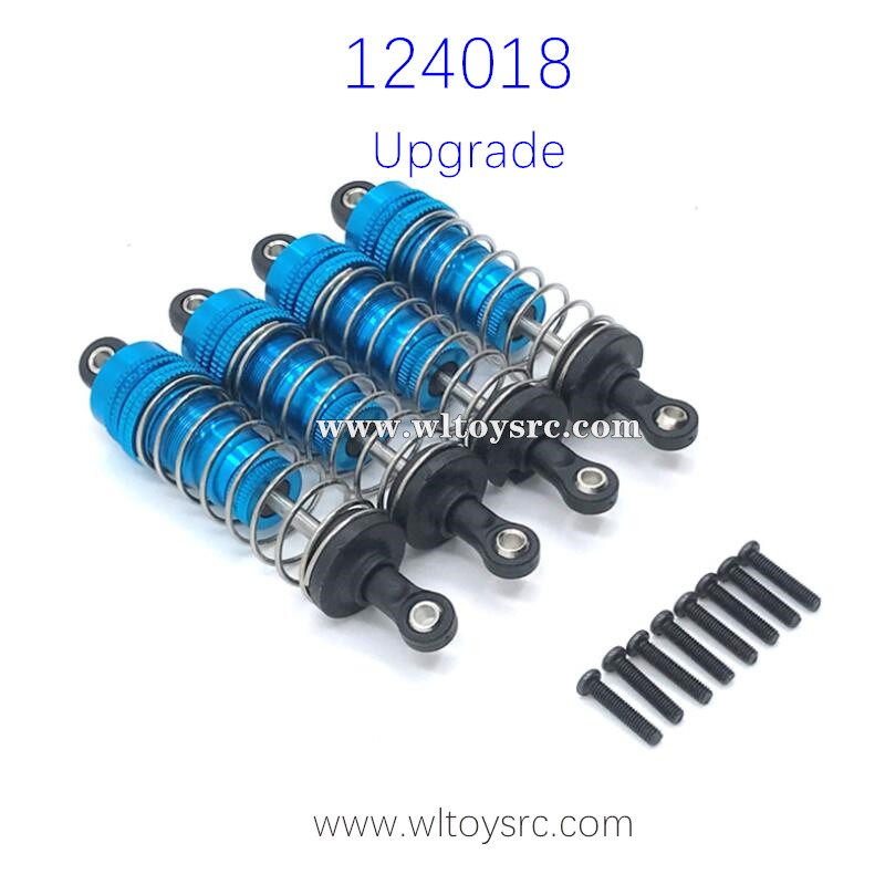 WLTOYS 124018 Upgrade parts Front and Rear Shock Absorbers