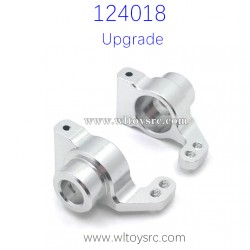 WLTOYS 124018 RC Truck Upgrade parts Rear Wheel Seat Silver