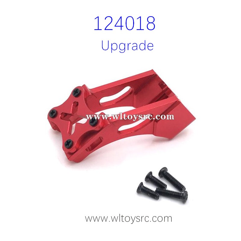 WLTOYS 124018 Upgrade parts Tail Support Frame Red