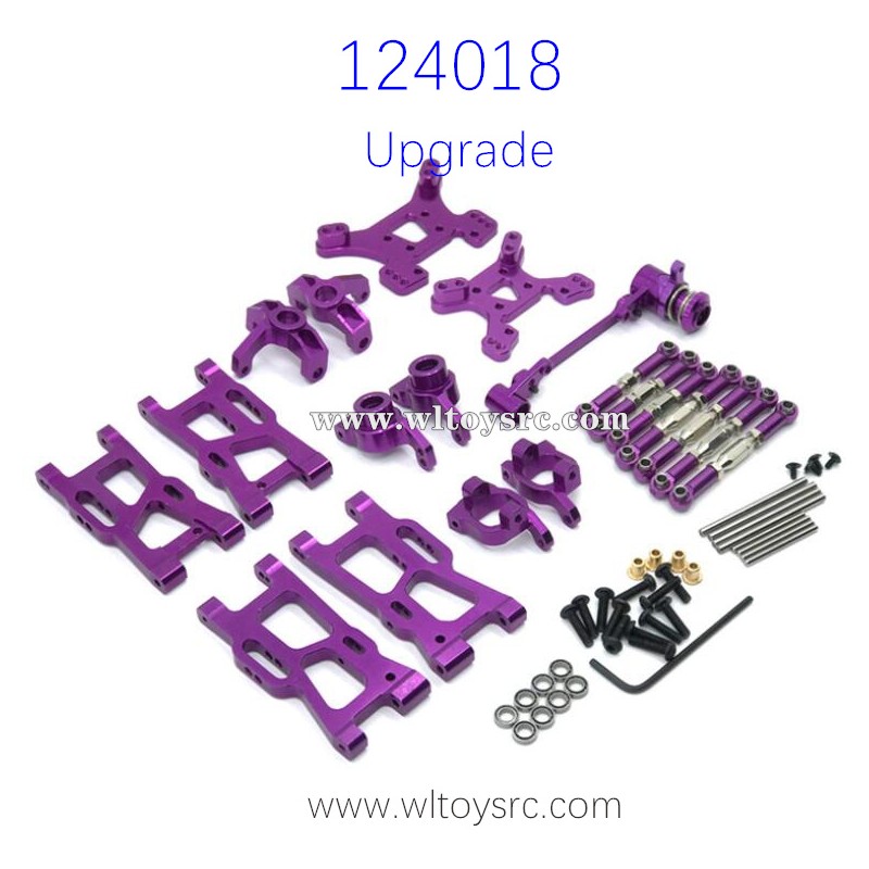 WLTOYS 124018 RC Car Upgrade parts List