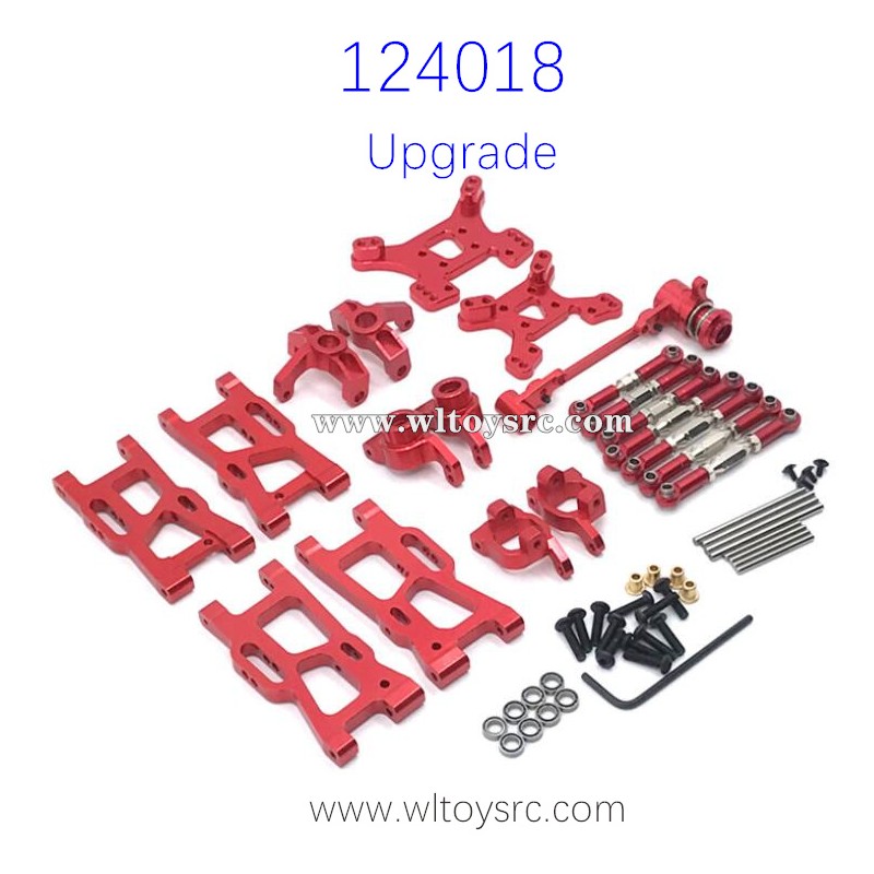 WLTOYS 124018 RC Truck Upgrade parts List