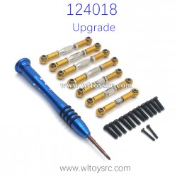 WLTOYS 124018 Upgrade Metal parts, Connect Rod Set