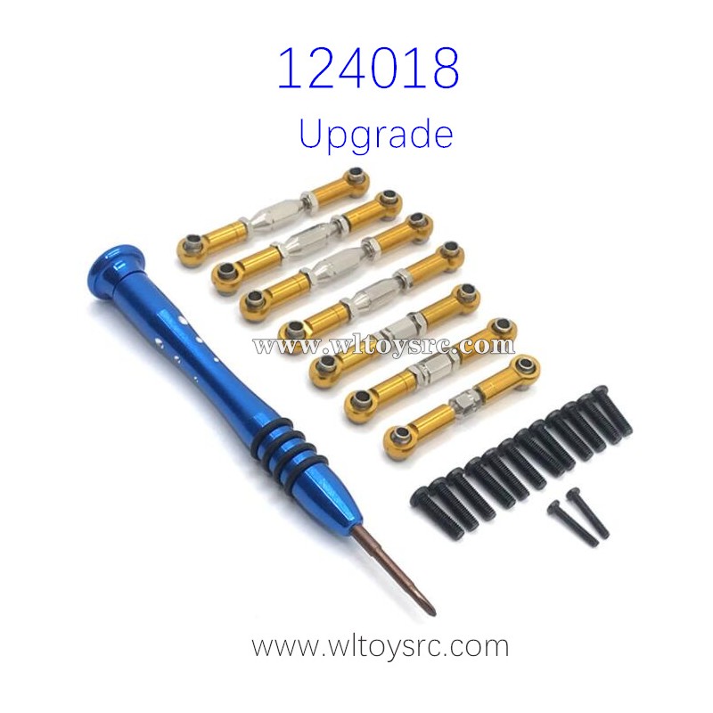 WLTOYS 124018 Upgrade Metal parts, Connect Rod Set