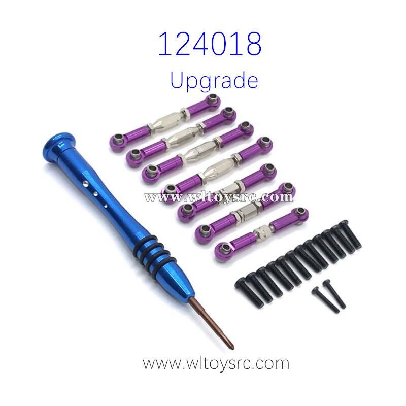 WLTOYS 124018 RC Car Upgrade parts, Connect Rod Set