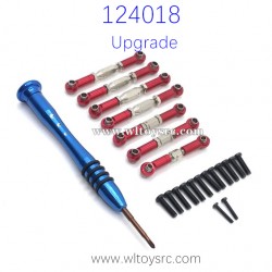 WLTOYS 124018 RC Truck Upgrade parts, Connect Rod Set