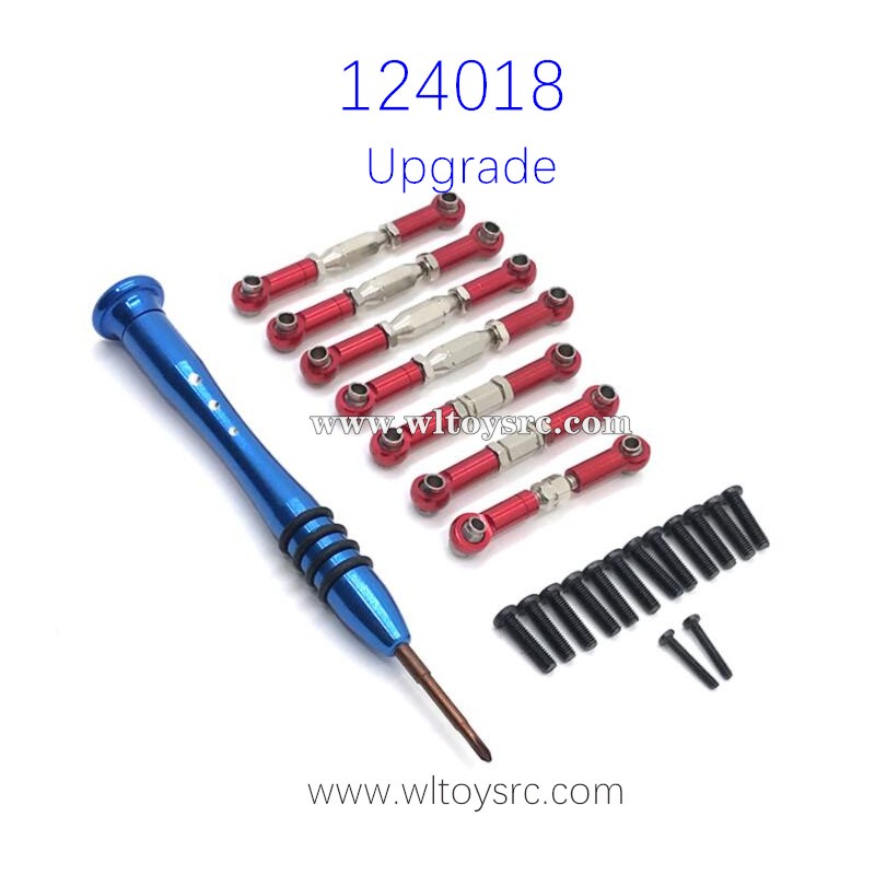 WLTOYS 124018 RC Truck Upgrade parts, Connect Rod Set