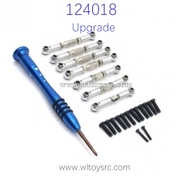 WLTOYS 124018 RC Buggy Upgrade parts, Connect Rod Set