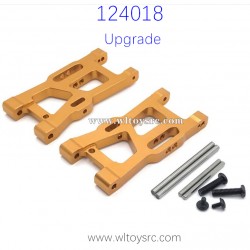 WLTOYS 124018 Upgrade parts, Front Swing Arm Golden