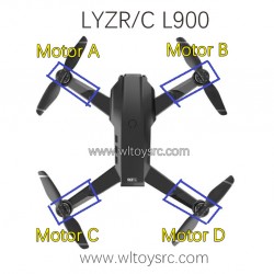 LYZRC L900 Pro 5G RC Drone Parts Motor Kits