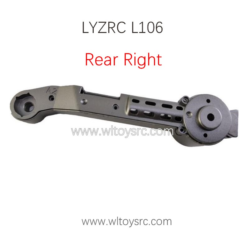LYZRC L106 Pro Drone Parts Rear Right Plastic Arm