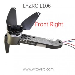 LYZRC L106 Pro Drone Parts Front Right with Motor